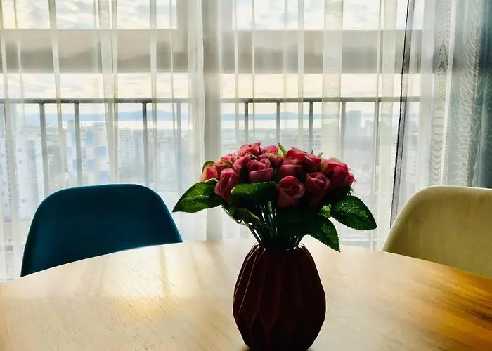 Luxury Azure Coast Panorama 公寓 布尔加斯